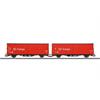 Märklin H0 DB AG Grossraum-Schiebewandwagen-Doppeleinheit Hirrs-tt 325, DB Cargo, Ep. VI