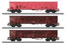 Märklin H0 DB AG Hochbordwagen-Set Eanos-x, Ep. VI, 3-tlg.