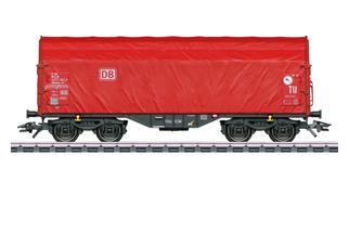 Märklin H0 DB AG Schiebeplanenwagen Shimmns, verkehrsrot, Ep. VI