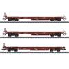 Märklin H0 DB AG Taschenwagen-Set Sdgkms 707, Ep. V, 3-tlg.