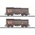 Märklin H0 DB AG Teleskophaubenwagen-Set Shimmns 708, gealtert, Ep. V, 2-tlg. (MHI)