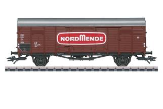Märklin H0 DB gedeckter Güterwagen Gbkl, Nordmende, Ep. IV (MHI)