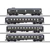 Märklin H0 DR Schnellzugwagen-Set, zu Sachsenstolz, Ep. III, 4-tlg.
