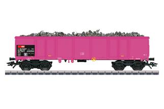 Märklin H0 SBB offener Güterwagen Eaos, pink, Ep. IV