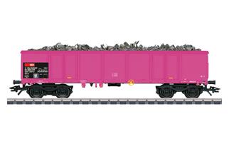 Märklin H0 SBB offener Güterwagen Eaos, pink, Ep. IV