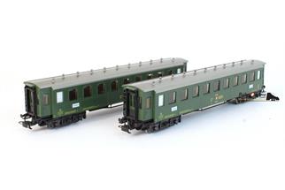 Märklin H0 SBB Personenwagen-Set C4 8901, grün, 2- tlg. (OCC)