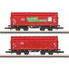 Märklin Z DB AG Schiebeplanenwagen-Set Shimmns-tu 718, Ep. VI, 2-tlg.