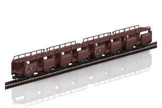 Märklin Z DB Autotransportwagen-Set Off 52, Ep. II, 4-tlg.