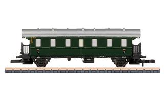 Märklin Z DB Personenwagen Ci, 3. Klasse, 1. Betriebsnummer, Ep. IIIa