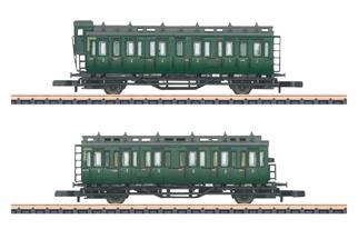 Märklin Z DB Personenwagen-Set 2-achs Abteilwagen, Ep. III, 2-tlg.