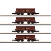 Märklin Z DB Selbstentladewagen-Set Erz Id OOtz 44, Ep. III, 4-tlg.