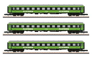 Märklin Z FlixTrain Schnellzugwagen-Set 1, Ep. VI, 3-tlg. (MHI)
