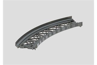 Märklin Z Rampenstück gebogen Radius 145 mm, 45°