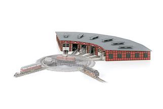 Märklin Z Ringlokschuppen