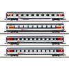 Märklin Z SBB Reisezugwagen-Set EuroCity, Ep. VI, 4-tlg.