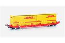 Mehano H0 DB AG Containertragwagen Sgkkms 698, DHL, Ep. VI