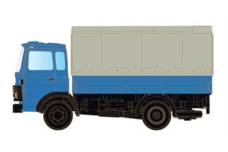 Minis N Magirus MK 130M8 Pritsche/Plane, neutral