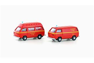 Minis N VW T3-Set, Feuerwehr, 2-tlg.