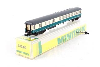 Minitrix 13340 N DB Personenwagen BDms 271, ozeanblau/beige (OCC)