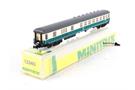 Minitrix 13340 N DB Personenwagen BDms 271, ozeanblau/beige (OCC)