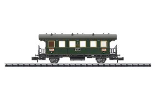 Minitrix N DRG Personenwagen Di, 4. Klasse, Ep. II