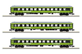 Minitrix N FlixTrain Schnellzugwagen-Set, Ep. VI, 3-tlg. (MHI)