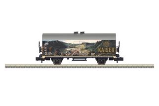 Minitrix N Kühlwagen Ibopqs, Kaiser Brauerei GmbH, Ep. VI