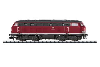 Minitrix N (Sound) DB Diesellok 218 209-5, purpurrot, Ep. IV