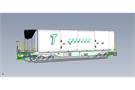 MK Modells IIm RhB Containertragwagen Sb 65611, Traveco