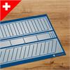 mobax.de H0 Parkplatz-Set blau Schweiz