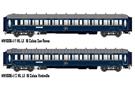 Models World H0 (DC) CIWL Reisezugwagen-Ergänzungsset Le Train Bleu 1957, Ep. III, 2-tlg.