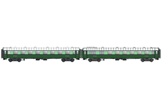 Models World H0 (DC) ETAT Personenwagen-Set A2syfi/A4yfi, Ep. IIb, 2-tlg.