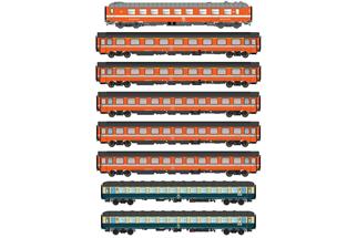 Models World H0 SNCB/NS Zugset INT282 Amsterdam - Paris, 8-tlg.