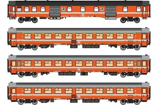 Models World H0 SNCB Zugset Liége - Luxembourg, 4-tlg.