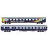 Models World H0 Train4you Nachtzug-Wagenset 2 Urlaubs-Express, Ep. VI, 2-tlg.