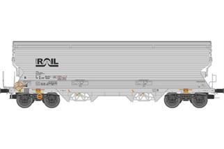 NME H0 (AC) Atir-Rail Getreidesilowagen Tagnpps, lichtgrau, Ep. VI