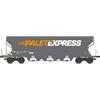 NME H0 PaletExpress Getreidesilowagen Tagnpps, grau, Ep. VI