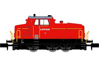 NME N (Digital) Lonza Diesellok DHG C 162, rot, Ep. VI
