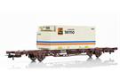 NMJ H0 CargoNet Containertragwagen Lgns 42 76 443 2142-9, Linjegods termo