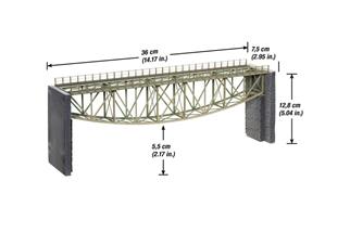 Noch H0 Fischbauchbrücke