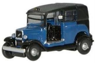 Oxford N Austin Low Loader Taxi, blue