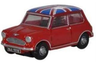 Oxford N Austin Mini, red/union jack