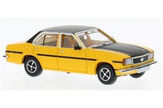 PCX87 H0 Opel Ascona B, dunkelgelb/schwarz, 1975