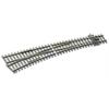 Peco H0 Code 75 Bogenweiche links Holzschwellen Radius 1524 mm, 10°