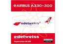 Phoenix Models 1:200 Airbus A330-300 Edelweiss Air HB-JHR (Metallmodell)