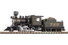 Piko G AT&SF Dampflok 2-6-0 Mogul