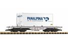 Piko G SBB Flachwagen mit Container Panalpina