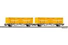 Piko H0 AAE Containertragwagen-Set, 2x20' Post CH AG, Ep. VI, 2-tlg.