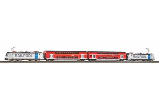 Piko H0 (AC Digital) DB AG/Railpool Zugset Franken-Thüringen-Express, Ep. VI, 4-tlg.