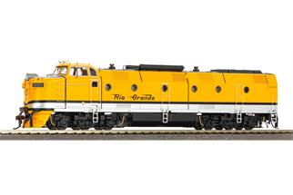 Piko H0 (AC Sound) D&RGW Diesellok KM ML 4000 C'C' #4001, modifiziert